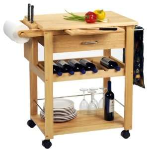  Winsome Kitchen Cart Deluxe: Home & Kitchen