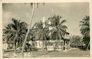 FL KEY WEST SOUTHERNMOST HOTEL RPPC MAILED 1949 R41099  
