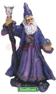 Wizard Magic Fantasy Collectible Figurine Statue Figure  