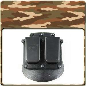 Fobus Holster 4500 DOUBLE MAGAZINE PADDLE POUCH 00686  