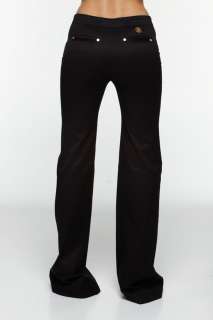 New $725 Roberto Cavalli Black Womens Jeans Pants Sz 40  