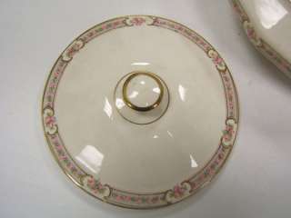 Edwin Knowles Covered Serving Dish KNO166 roses  