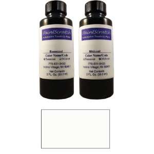  2 Oz. Bottle of White Platinum Tricoat Touch Up Paint for 