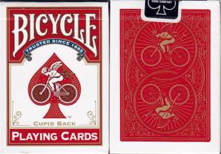Deck BICYCLE CUPID RED and GOLD Playing Cards poker  