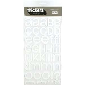   Foam Letter Stickers, Rootbeer Float White: Arts, Crafts & Sewing