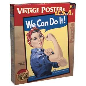  Vintage Posters Rosie the Riveter Jigsaw Puzzle 1000pc 