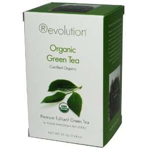 Revolution Tea   Organic Green Tea, 16 bag: Health 