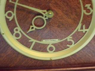   Seth Thomas Mantel Clock Console 7E 4805~Beautiful Chimes  