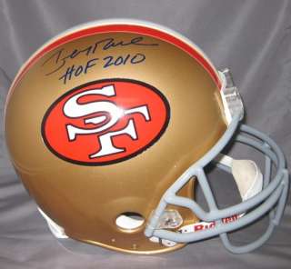 Jerry Rice Signed/Autographed San Francisco 49ers Proline Helmet w/HOF 