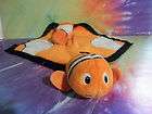 HTF Finding NEMO Plush Security Blanket Lovey GUC Super Cute & Cuddly 