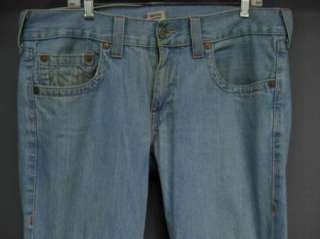 Authentic TRUE RELIGION Mens Bobby Denim Jeans Size 34 x 33 34x33 