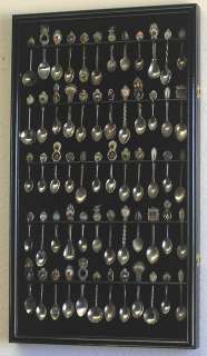 60 Spoons Spoon Display Cabinet Rack Case  
