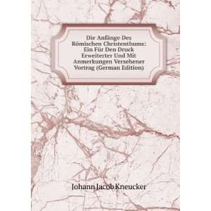   Versehener Vortrag (German Edition) Johann Jacob Kneucker Books
