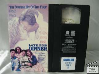 Late For Dinner VHS Brian Wimmer, Peter Berg 043396754430  