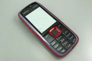 RED Nokia 5130 Housing Fascia Faceplate Cover Keypad  