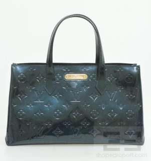 Louis Vuitton Bleu Nuit Monogram Vernis Wilshire PM Bag  