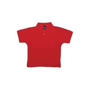  Enza Toddler Pique Sport Polo Shirt Red 3T