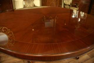 72 Round Table  Mahogany Dining Table  Formal Dining  