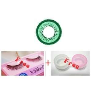  Colored Cosmetic Lens Wing Circle Green Color 2tone Come 