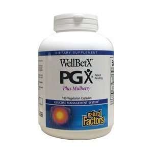  2 Pack Wellbet X PGX By Natural Factors (2 X 180 Capsules 