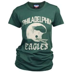   Philadelphia Eagles Womens Retro Vintage T Shirt