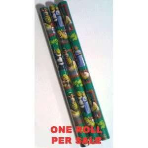  Shrek Christmas Wrapping Paper   One Roll: Health 