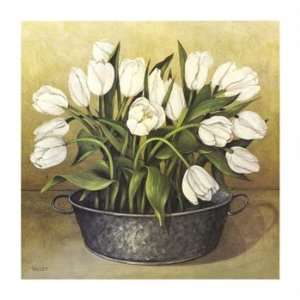    White Tulips   Poster by Joyce Galley (28x28)