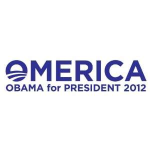  Obama For President 2012   Decal / Sticker Sports 