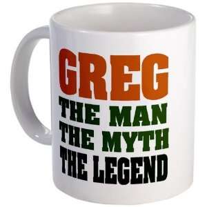  GREG   The Legend Funny Mug by CafePress: Kitchen & Dining