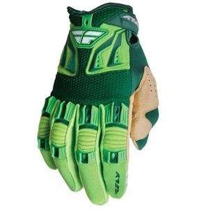  Fly Racing Kinetic Gloves   Large/Green/Lime: Automotive