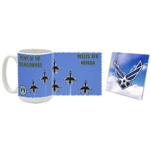 USAF Home of the Thunderbirds Mug/Coaster: Kitchen 