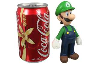 Nintendo Super Mario Bros Luigi Action Figure Toy Green  