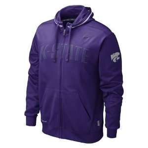  Kansas State Wildcats TKO Hooded Sweatshirt (Purple 