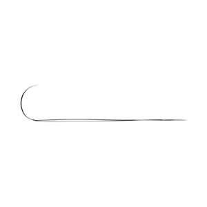  Beadalon Big Eye Curved Beading Needles 2/Pkg 0.58mm X 3.5 
