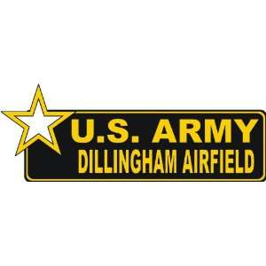   Army Dillingham Airfield Bumper Sticker Decal 9 Everything Else