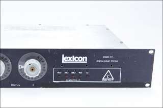 Lexicon Model 92 Delta T Digital Delay System AS IS for PARTS or 