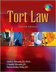 Tort Law, (1428318496), Linda L. Edwards, Textbooks   