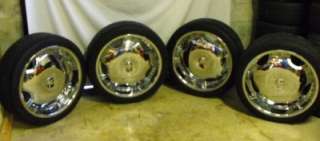  Chrome Rims w/ Toyo Tires 265/40 R22 106V 6x135 6x127 Universal  