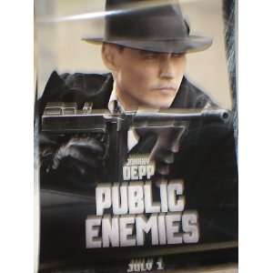   17 Mini Movie Poster  Public Enemies Johnny Depp 
