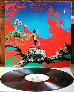 Uriah Heep   Magicians Birthday UK 1st pressing on Pink Rimmed Island 