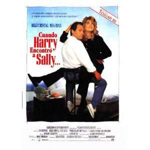  When Harry Met Sally Poster Spanish 27x40 Billy Crystal 