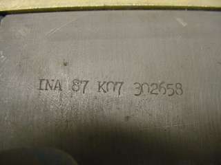 INA 87K07302658 CNC Linear Rails & 4 Bearings 600mm Long x 30mm Wide 