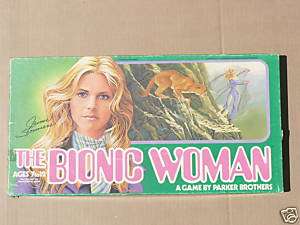 1976 Bionic Woman Board Game. Complete!  