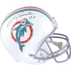  Larry Csonka Autographed Helmet  Details Miami Dolphins 