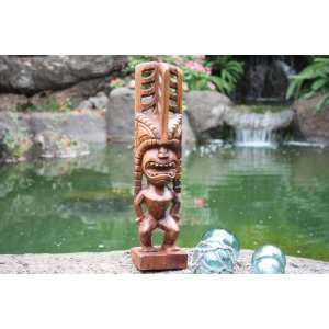  Tiki Akua 16   Hawaii Museum Replica   Made In Hawaii 