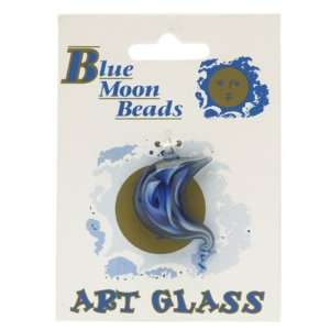    Blue Moon Art Glass Pendants   1PK/Blue Moon