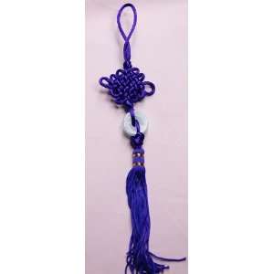  Feng shui Purple Chinese Mystic Knot Tassel  good for 