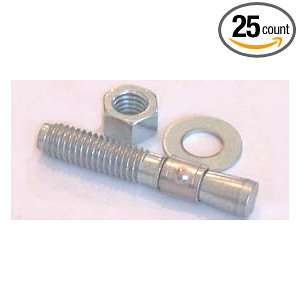 10 Wedge Anchors / Steel / Zinc / Nut and Washer Included / ICC 