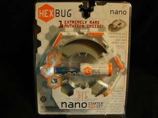 Hex Bug Hexbug Nano Starter Set w 1 rare mutation incl.  