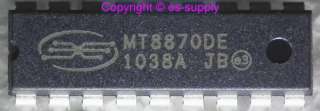 MT8870 MT8870DE CMOS LOW POWER DTMF DECODER RECEIVER  